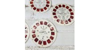 Roulettes à diapo View-Master GAF vintage